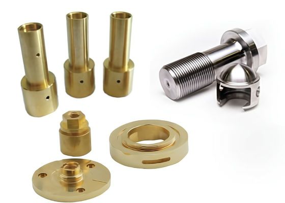 CNC 턴 머신 정밀 부착 부품 높은 관용 0.01- /- 0.005mm